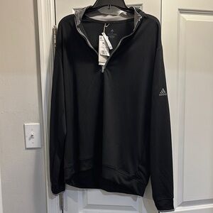 Adidas Black Quarter-Zip Pullover